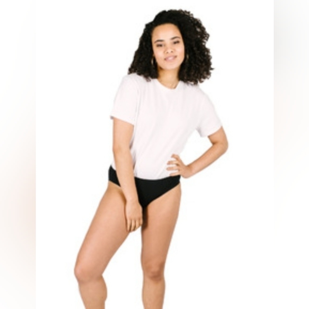 Smash + Tess The T-Shirt Bodysuit in Bright White, BNWT, Size XL